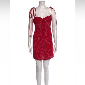 Rat & Boa floral print mini dress